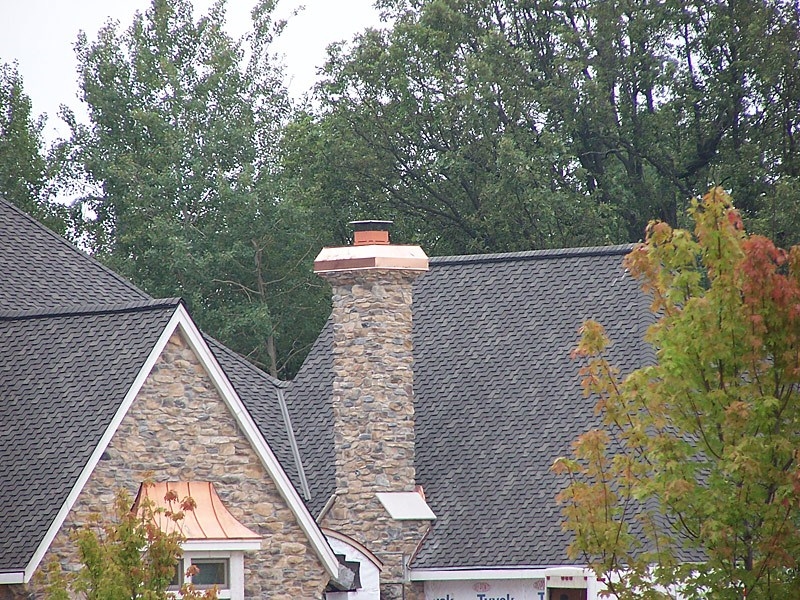 Copper Chimney Top